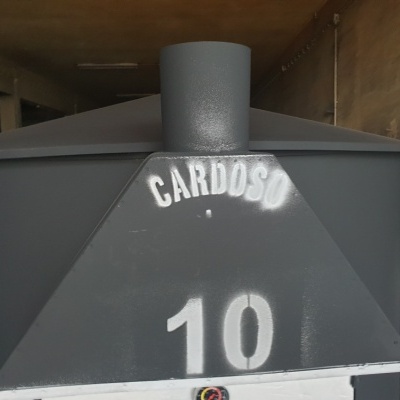 Forno a Lenha Movel Nº10 = 32 Para 2 Leitões