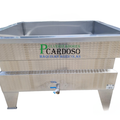 Lagar Inox Vinho 1400 Litros MTS