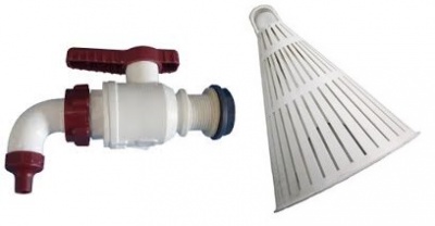 Kit Torneira + Crivo P/Dorna