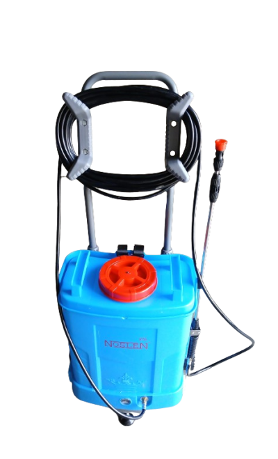 Pulverizador Bateria 25 Litros C/Rodas C/15M