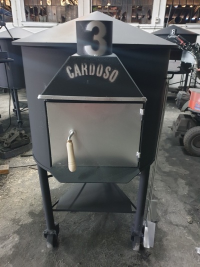 Forno a Lenha Móvel N°3A = 14