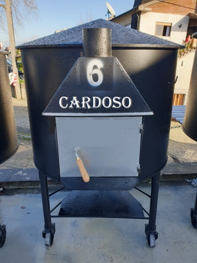Forno a Lenha Móvel N° 6 = 22