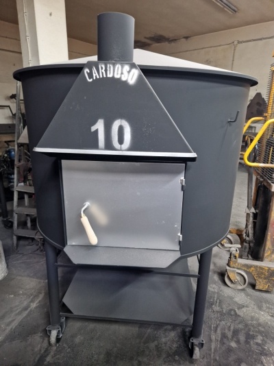 Forno a Lenha Móvel Nº10 = 32