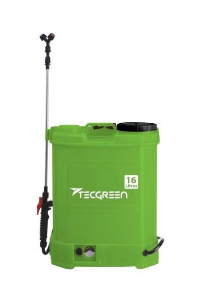 Pulverizador Bateria 16 Litros Tecgreen