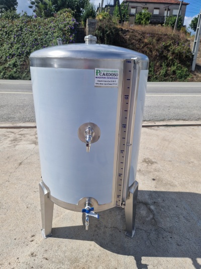 Cuba Inox Vinho 150 Litros S/Porta