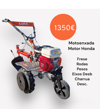 Motoenxada Like Honda Gx160 Completa