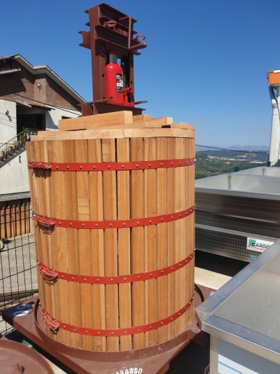 Prensa Hidraulica P/Vinho 50T C/Elevador