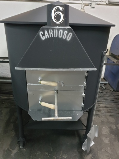 Forno a Lenha Movel Nº6 = 22 Para 1 Leitão