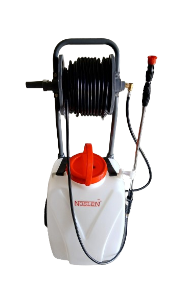 Pulverizador Bateria 40 Litros C/Rodas C/30M