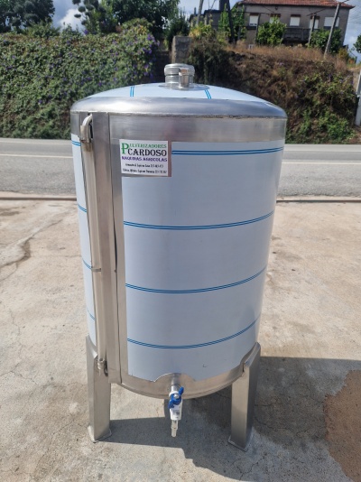 Cuba Inox Vinho 100 Litros S/Porta