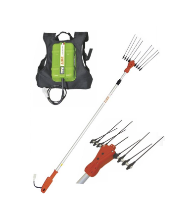 Varejador Azeitonas + Mochila com Bateria de Lítio