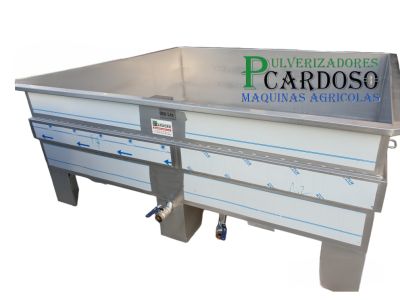 Lagar Inox Vinho 3000 Litros