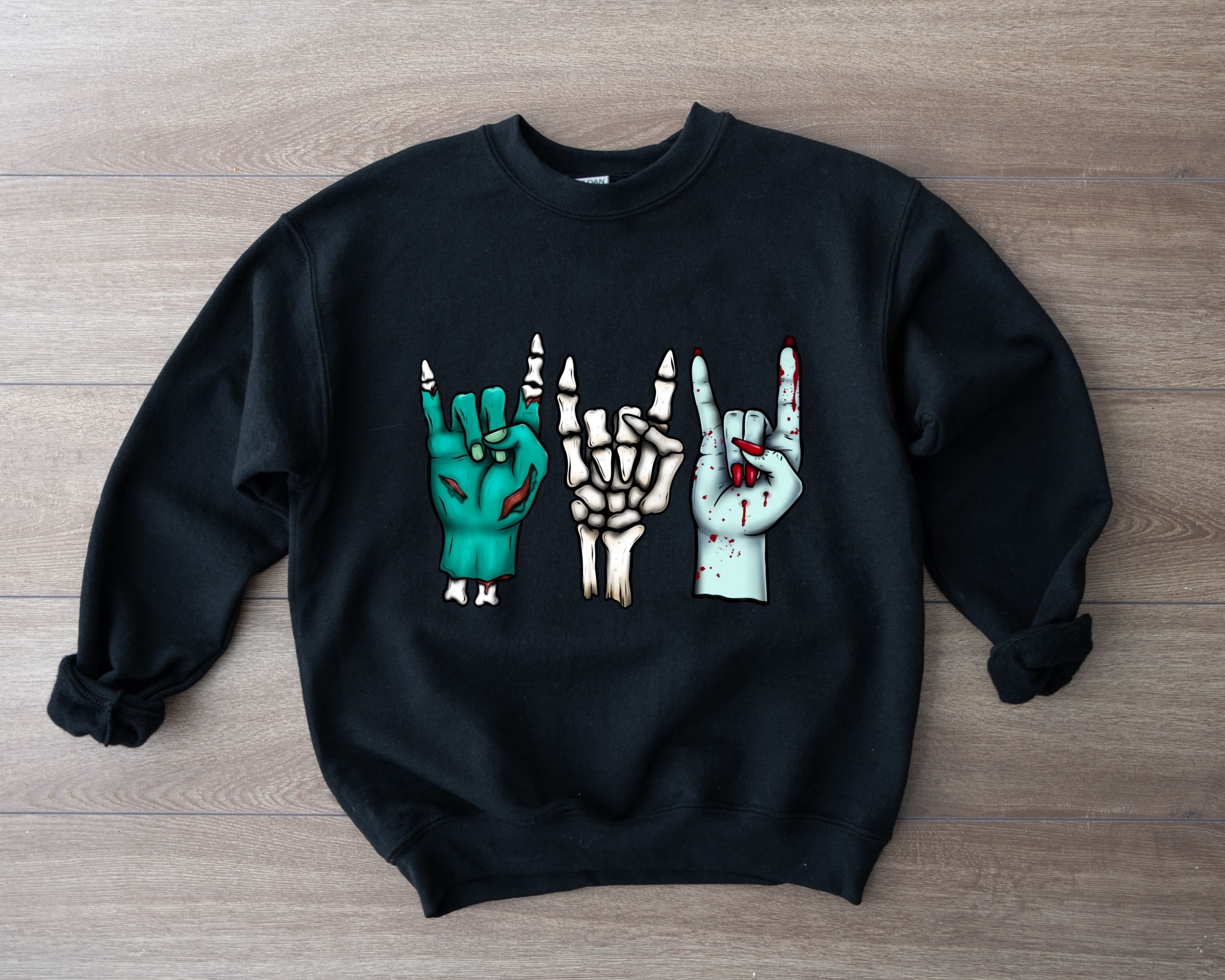 Sweat-shirt Rock Hands - Adulto