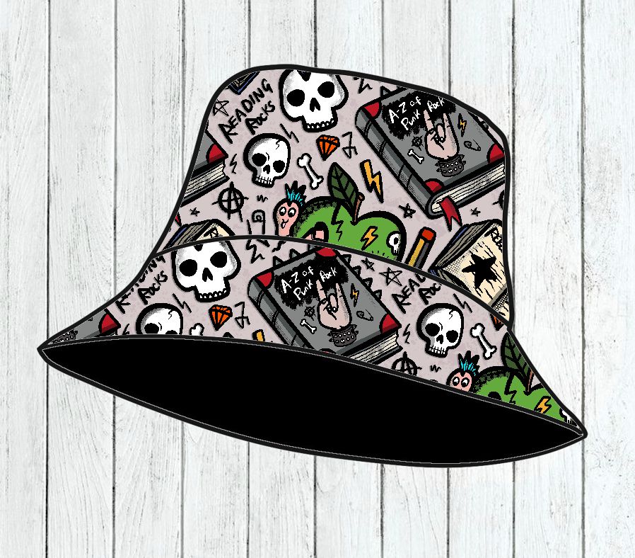 Chapéu de Sol Criança Reading Rocks - Por Encomenda