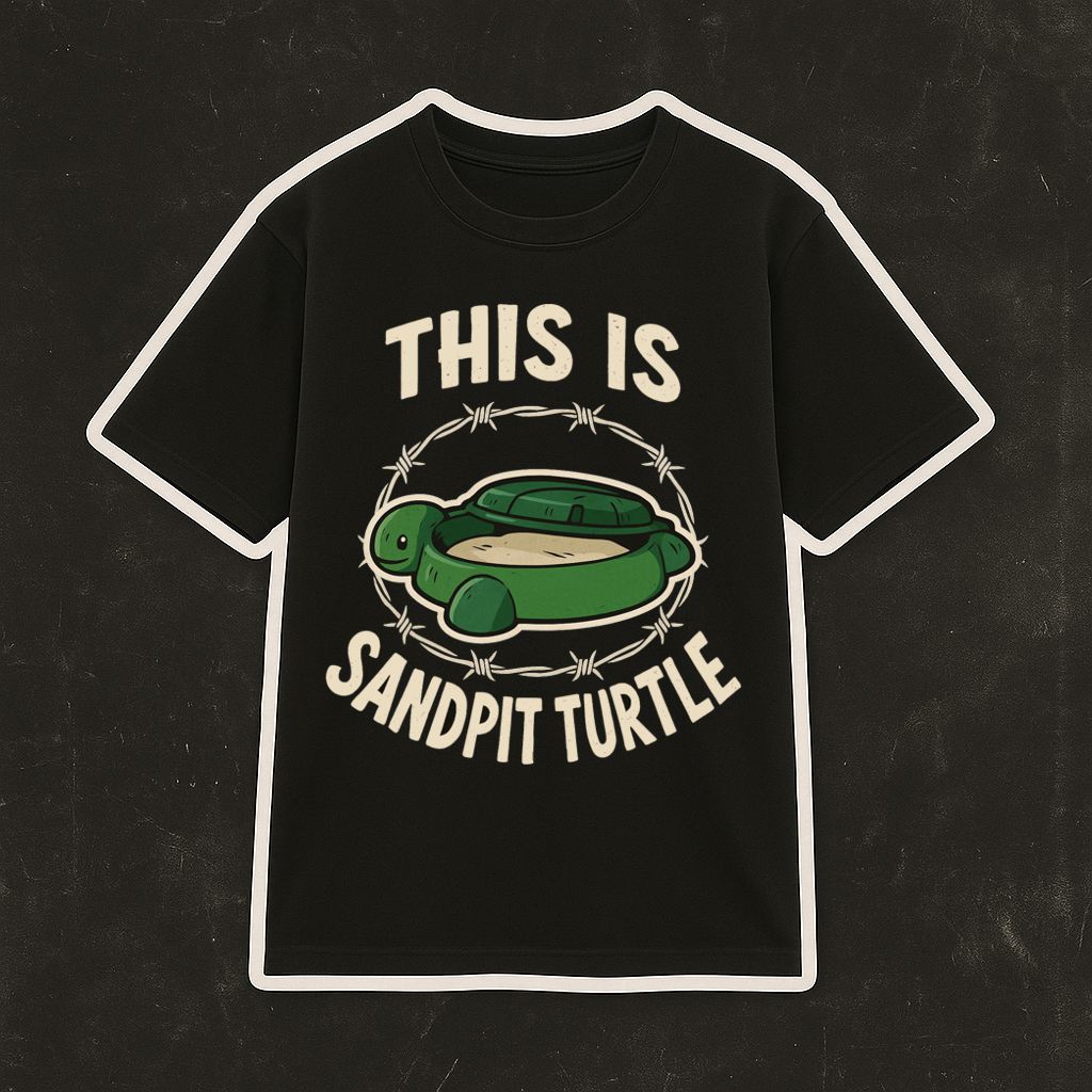 T-Shirt Sandpit Turtle
