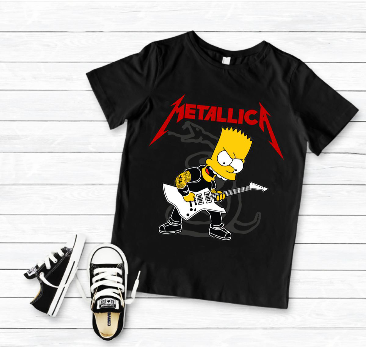T-Shirt Metallica - Criança
