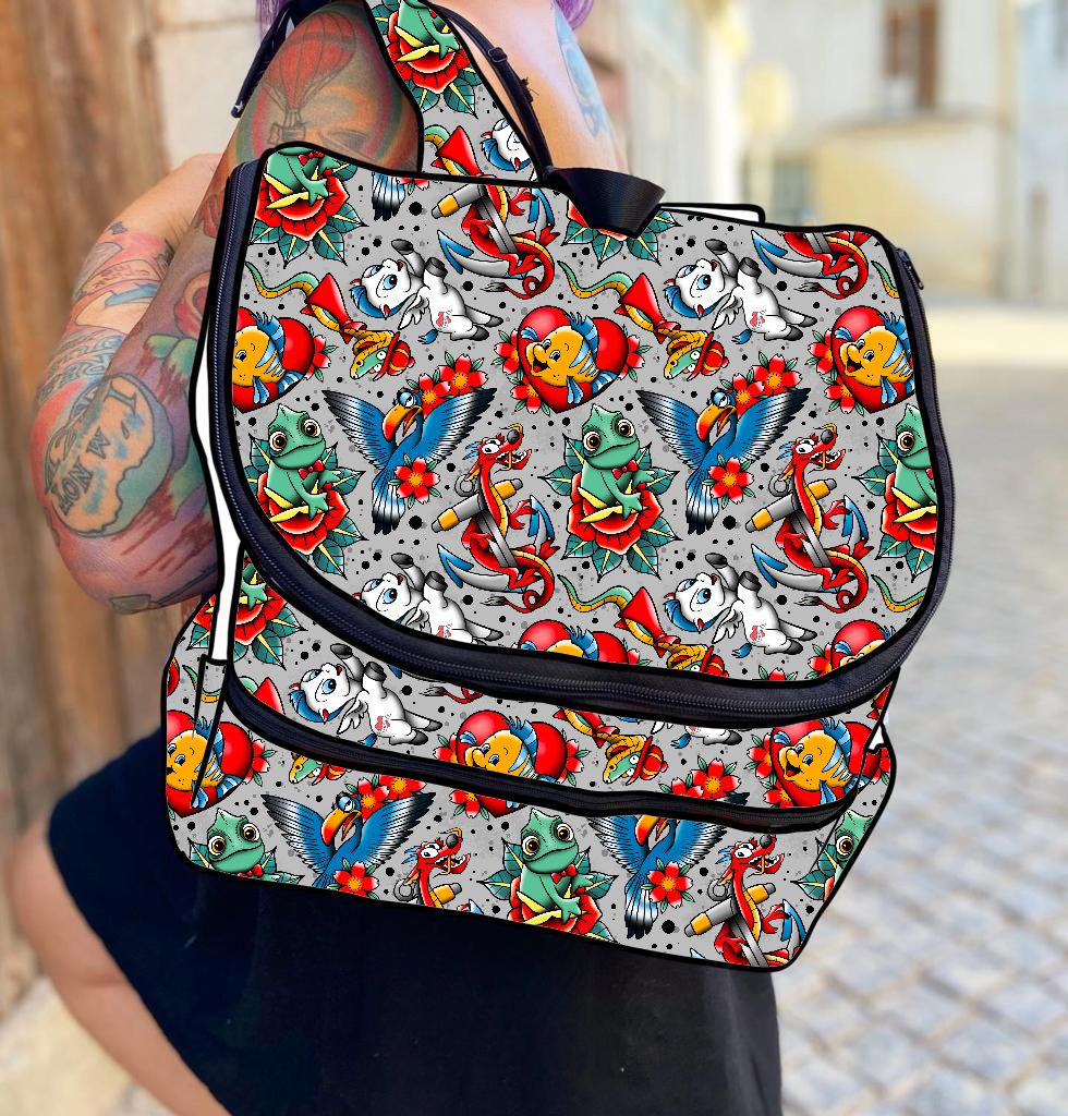 Mochila Busy Mom Tattoo Sidekicks  - Por Encomenda