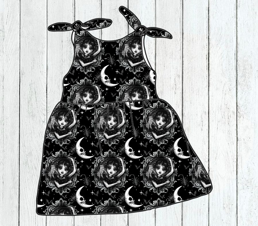 Vestido Nós Wednesday Moon - Por Encomenda