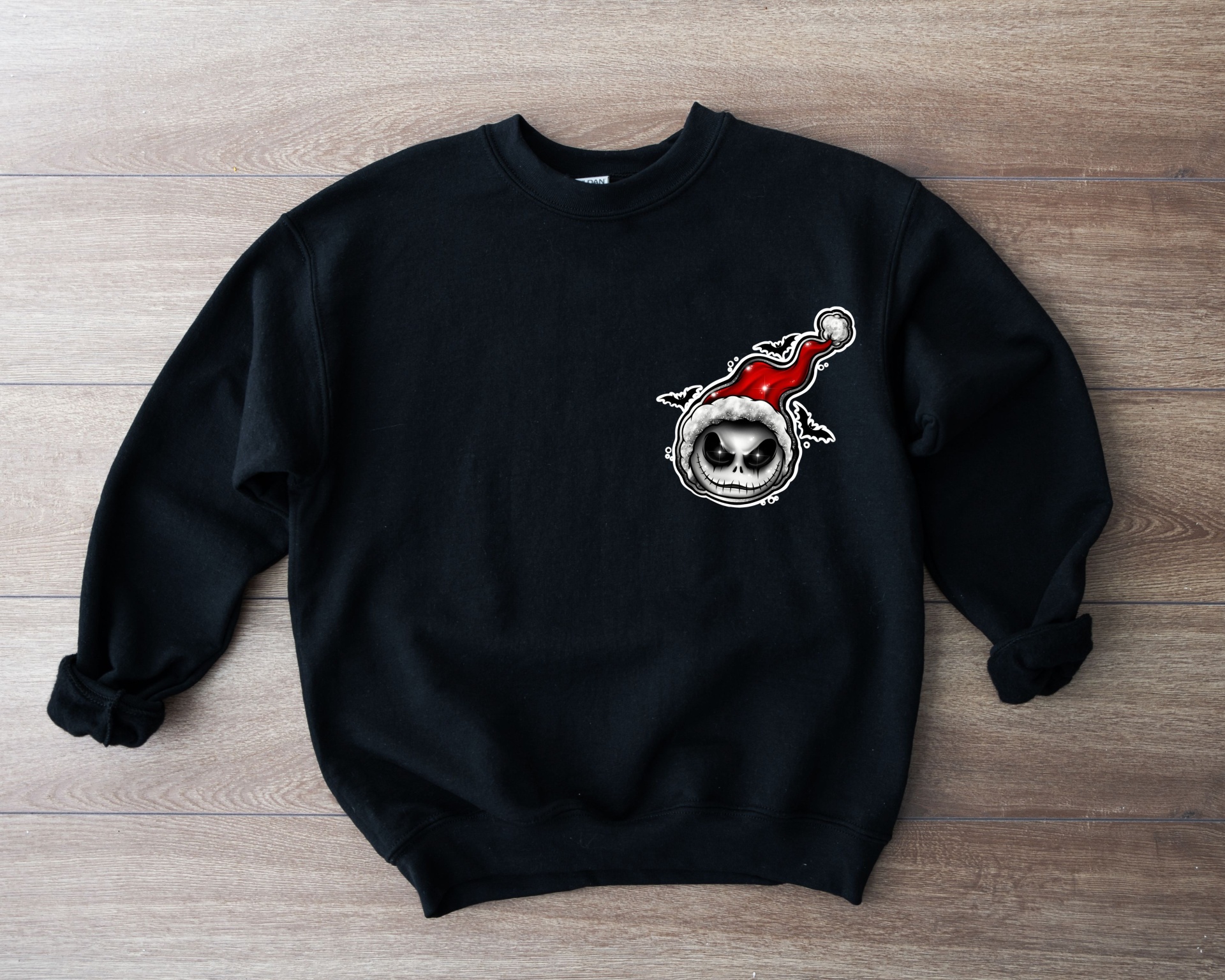 Sweat-shirt Santa Skellington Pocketsize - Adulto