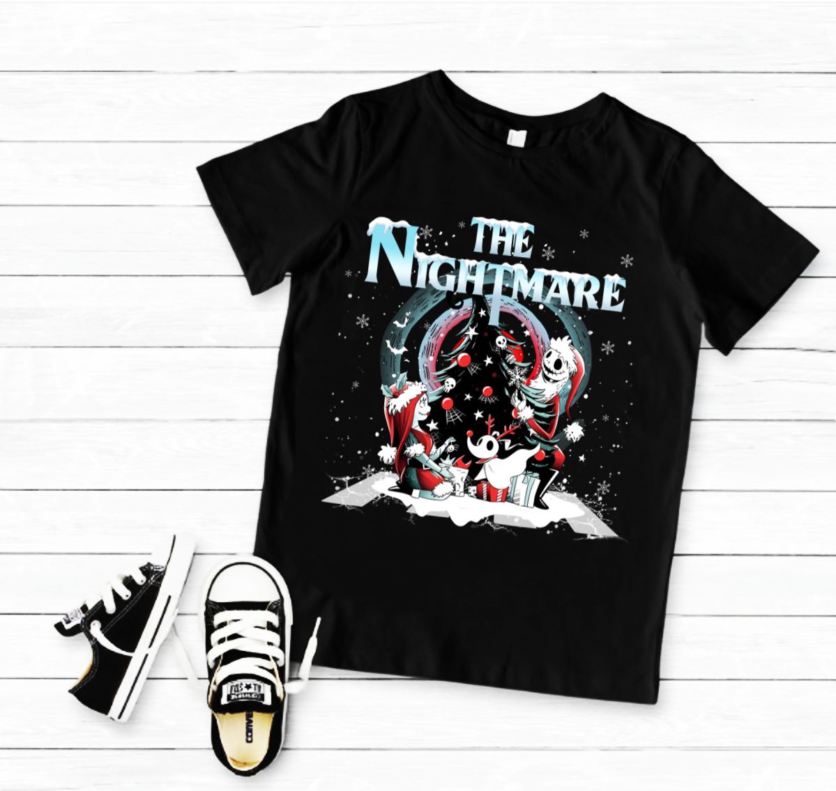 T-shirt Christmas Nightmare - Adulto