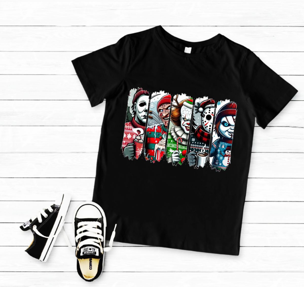 T-shirt Killer Christmas - Adulto