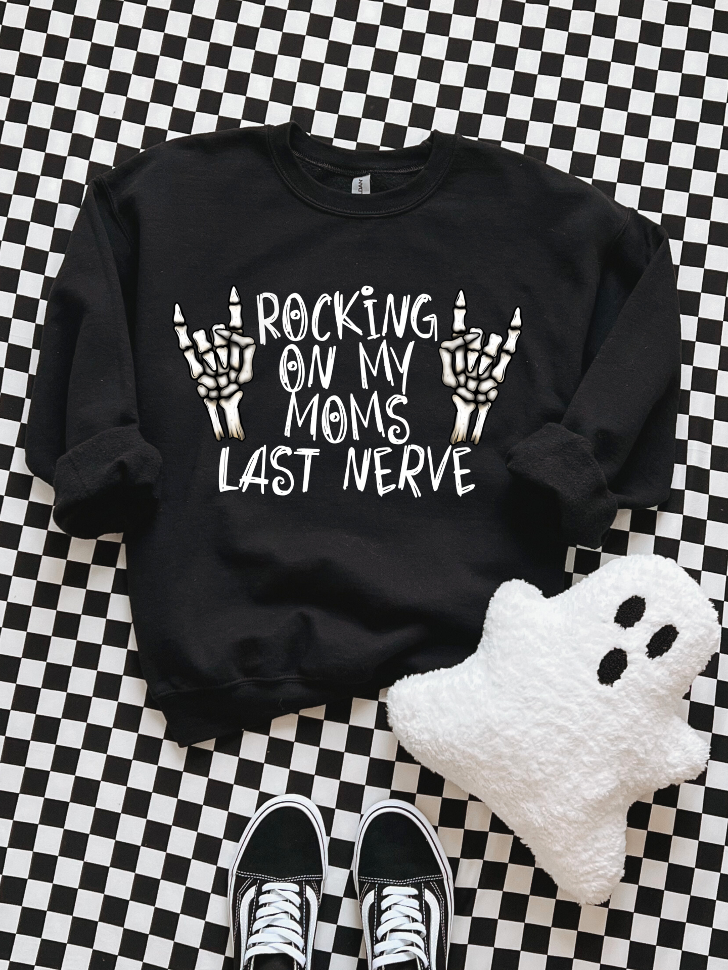 Sweat-shirt Moms last Nerve - Criança