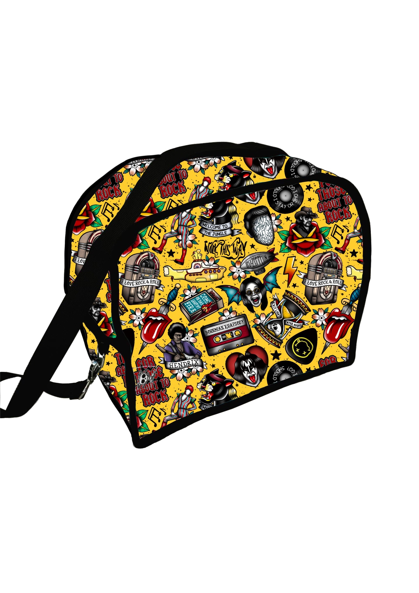 Lancheira de Adulto Rock Tattoos - Por Encomenda