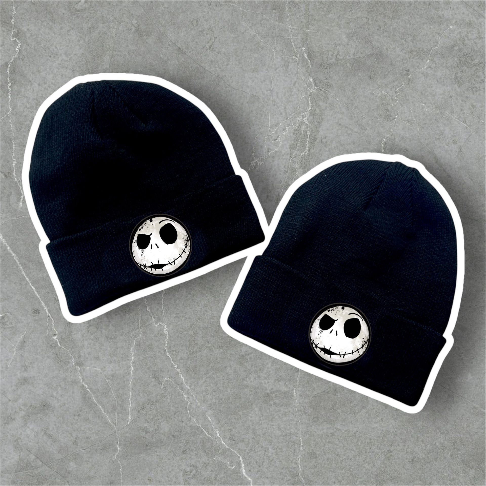 Gorro de Malha Preto Jack - Por Encomenda