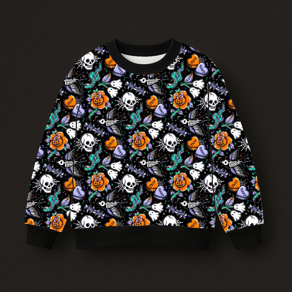 Sweat-Shirt - Halloween Tattoo