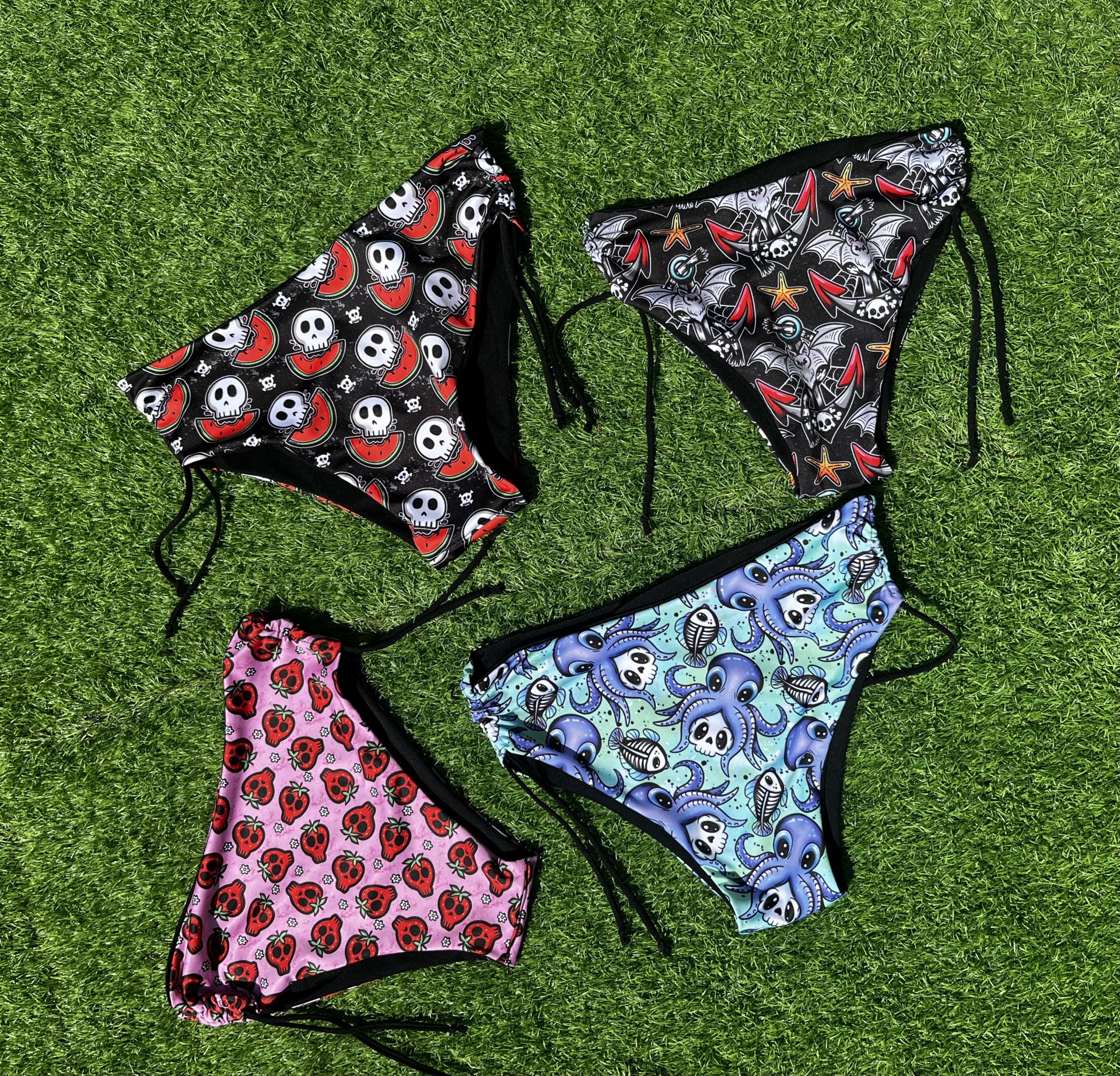 Cueca Bettie Spooky Leopard - Por encomenda