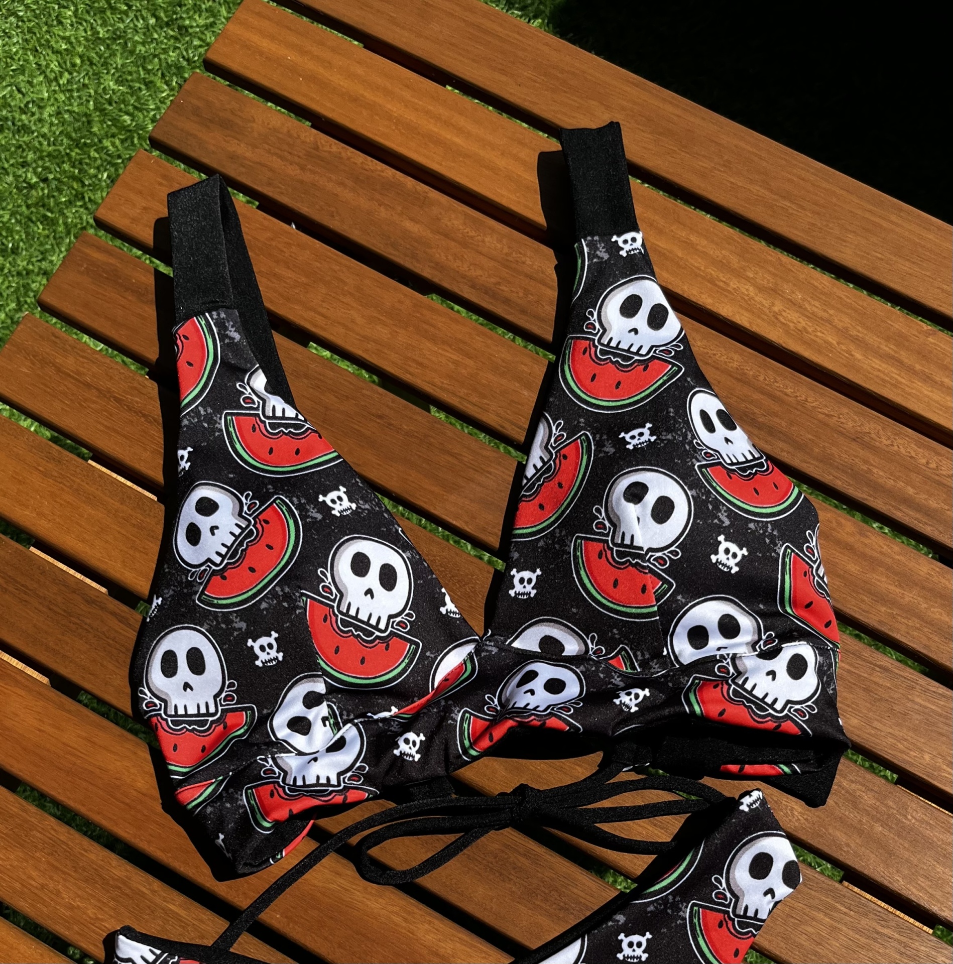 Soutien Bettie Wavy Checks - Por encomenda