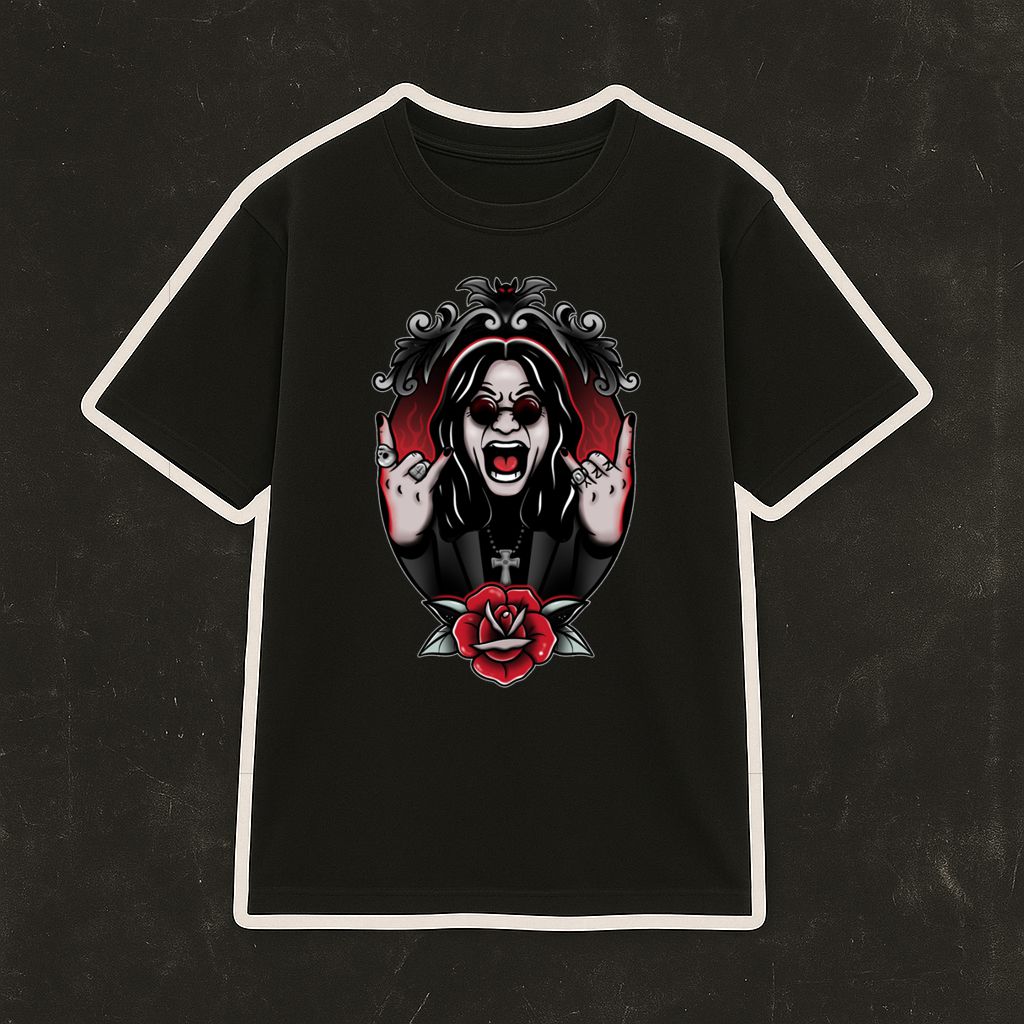 T-shirt Ozzy Tattoos - Adulto