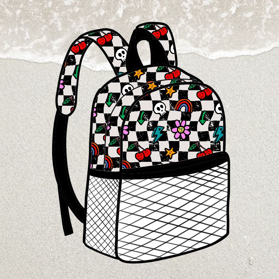 Mochila de Rede para a Praia (Todos os padrões) - Por Encomenda