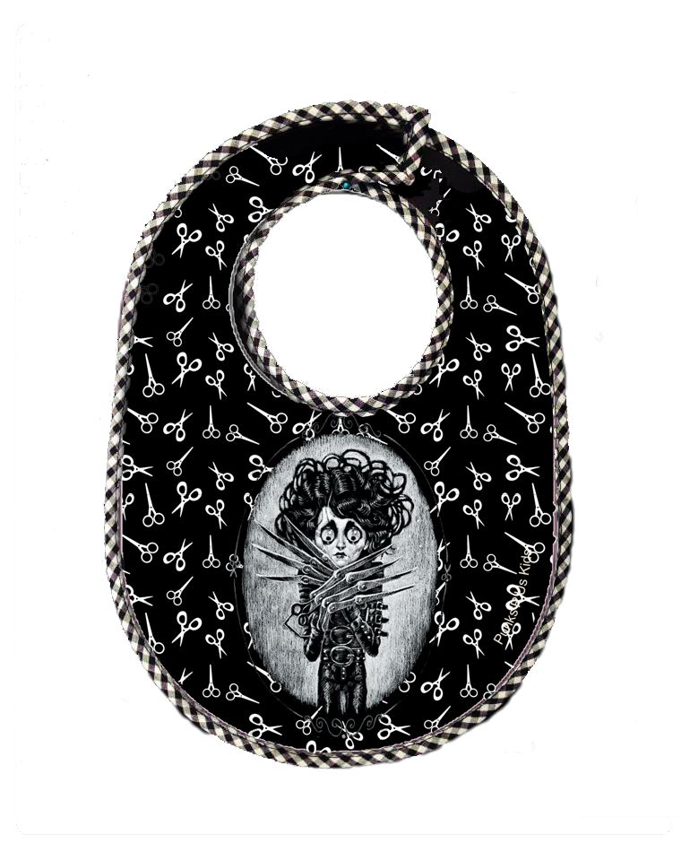 Babete Impermeável Eduardo Mãos de Tesoura