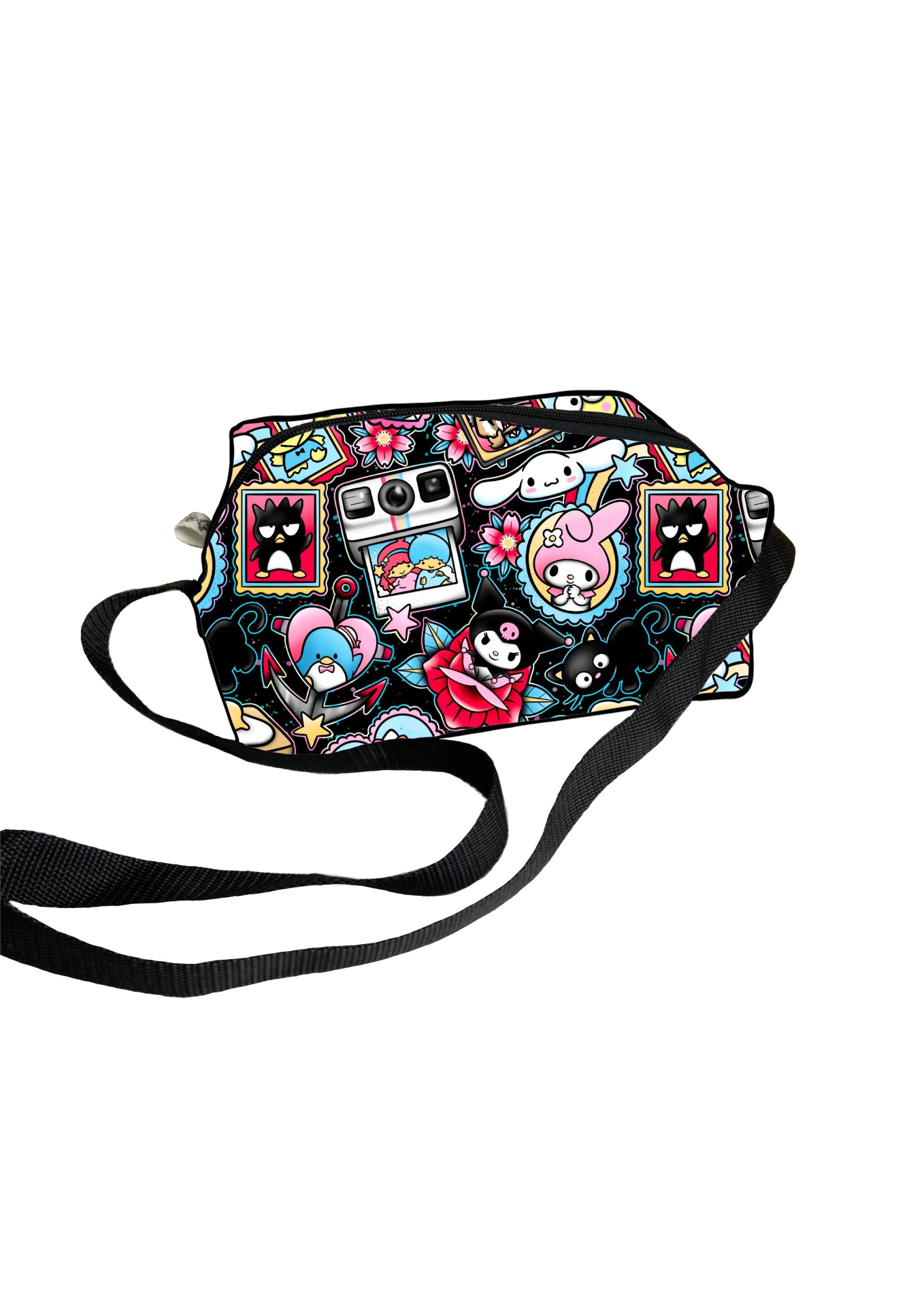 Lancheira Mini Kawaii Tattoos - Por Encomenda