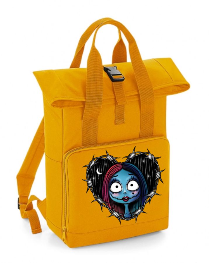 Mochila Roll Top - Heart Sally Mama
