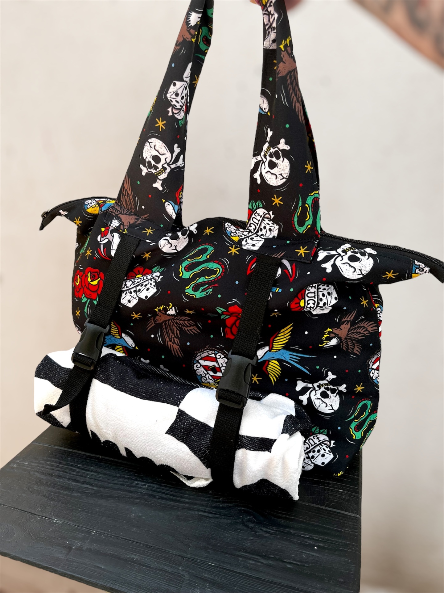 Saco de Praia (Todos os Padrões) - Por Encomenda