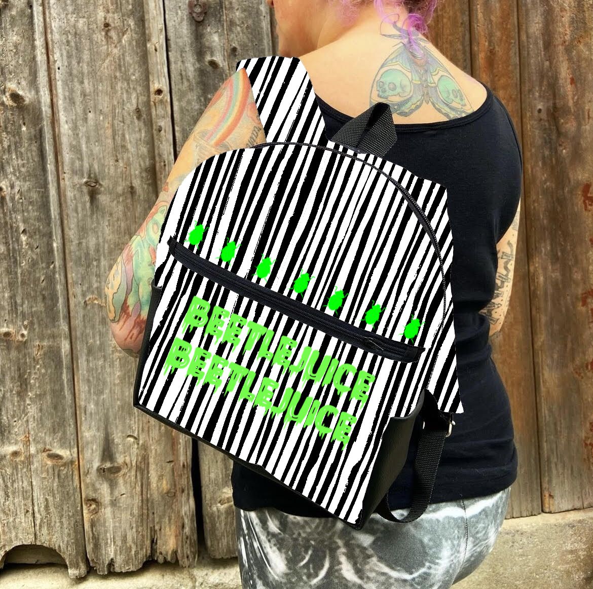 Mochila - Spooky Stripes