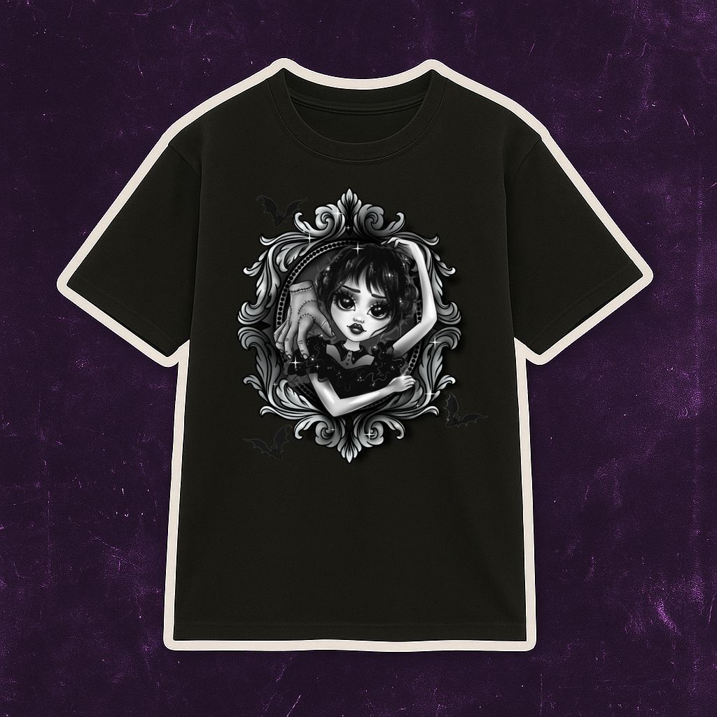 T-shirt Wednesday Moon - Criança