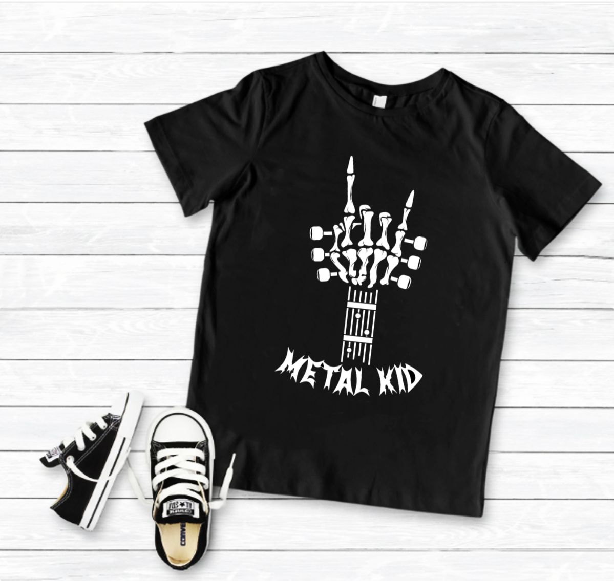 T-shirt Metal Kid