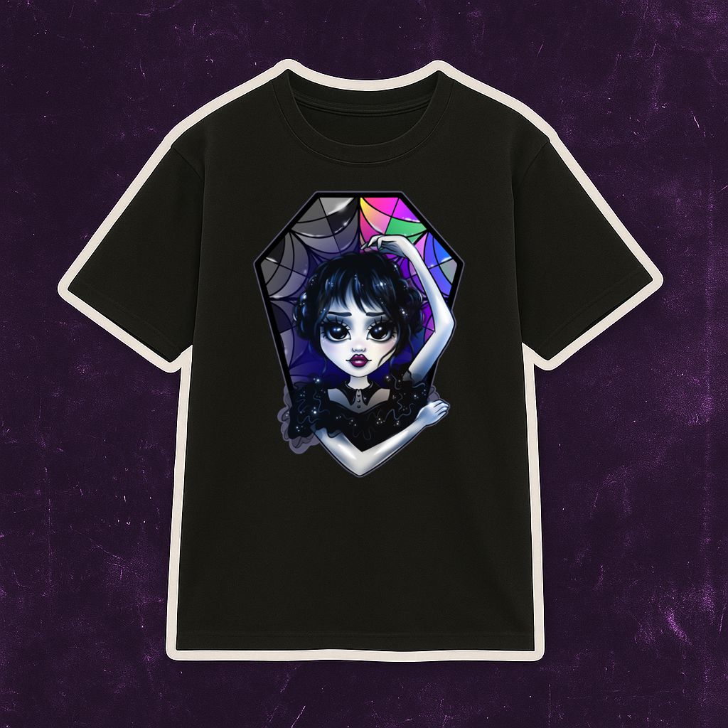 T-shirt Wednesday Dance - Criança