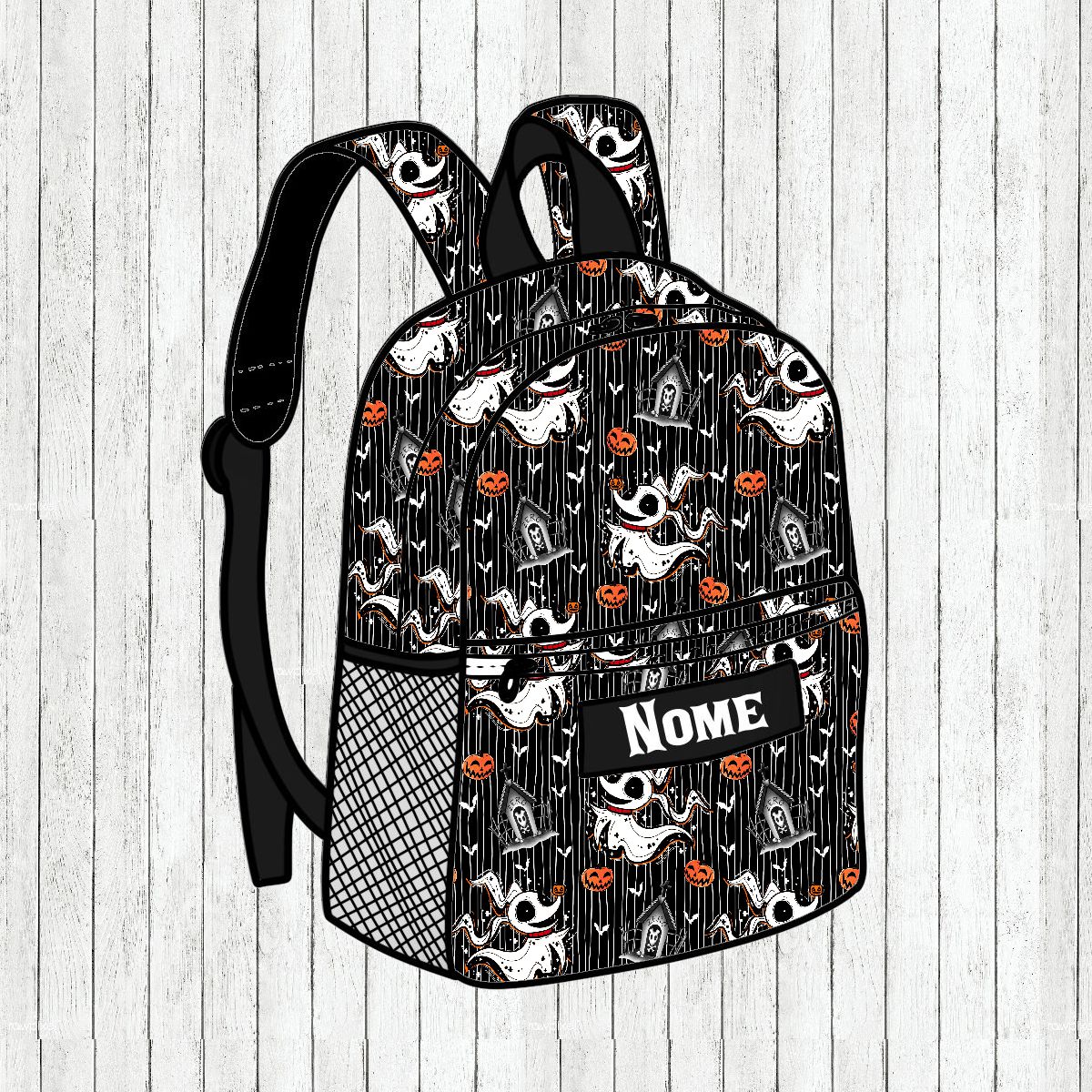 Mochila Escolinha/Primária Zero Stripes - Por Encomenda