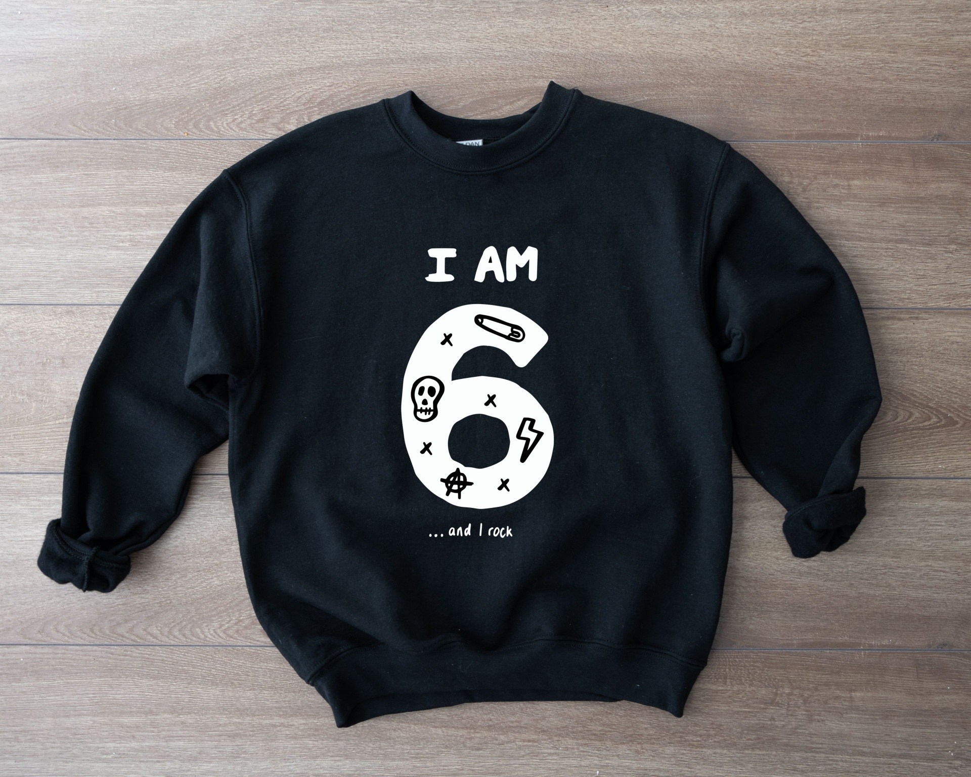 Sweat-shirt/Longsleeve I am 6!