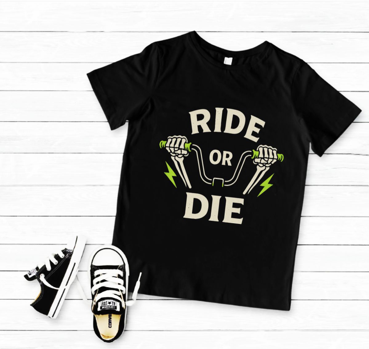 T-shirt Ride or Die - Envio imediato