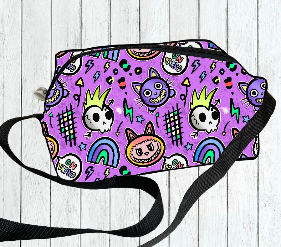 Lancheira Mini Girly Punk - Por Encomenda