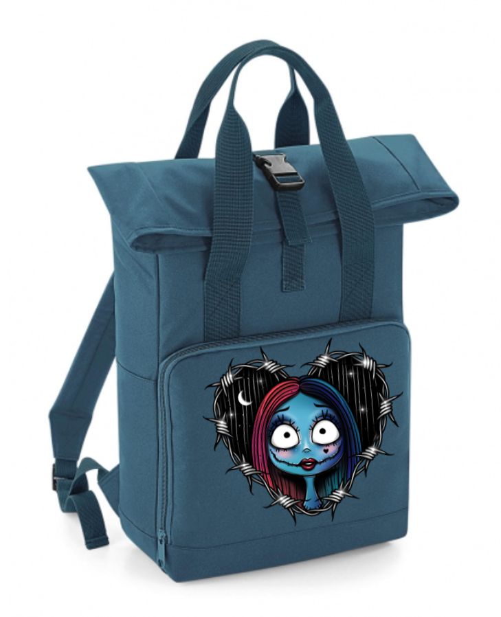 Mochila Roll Top - Heart Sally Mama