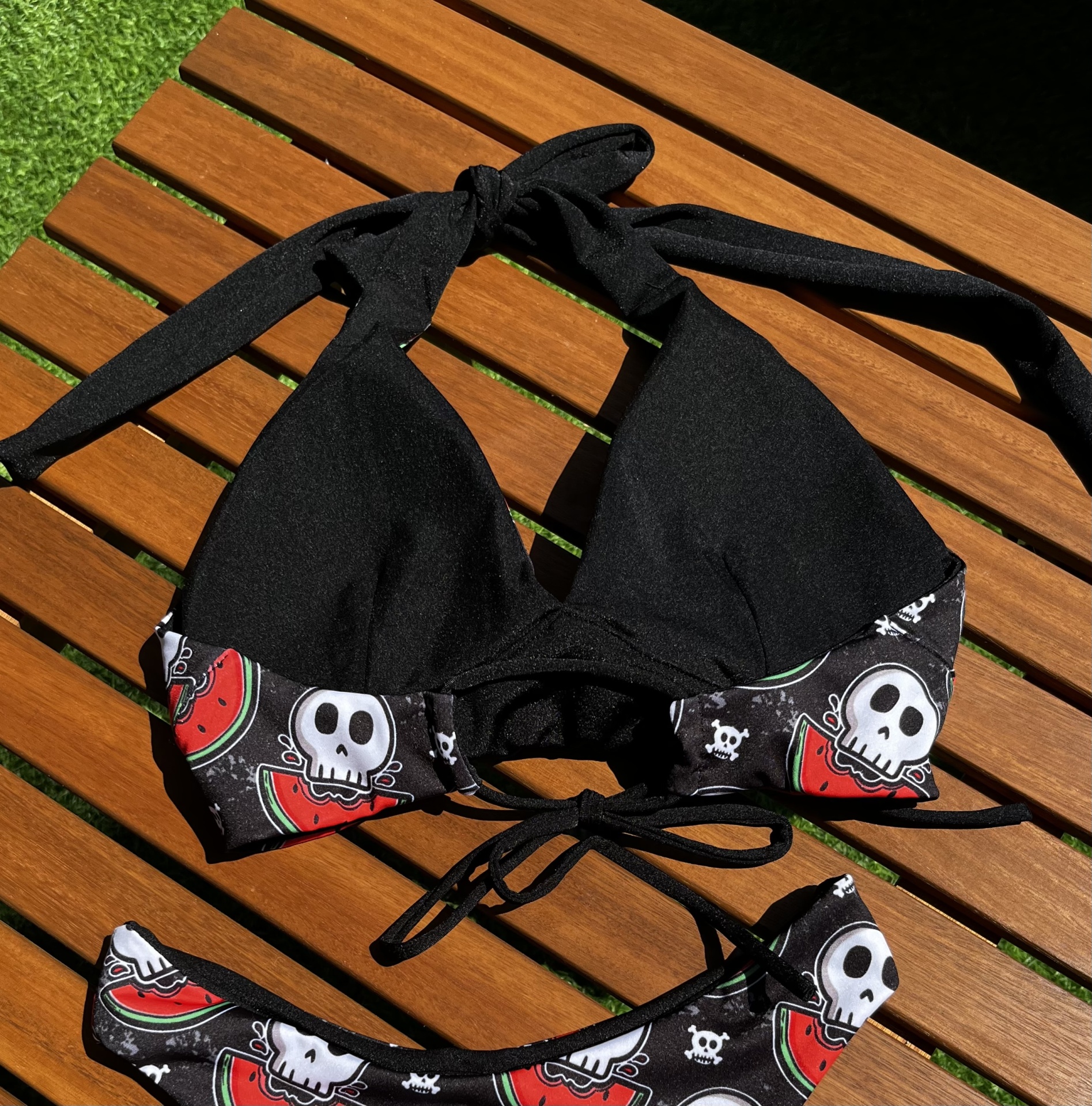 Soutien Bettie Wavy Checks - Por encomenda