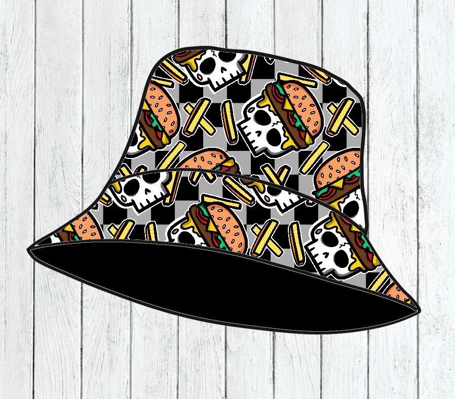 Chapéu de Sol Criança Hamburguers - Por Encomenda