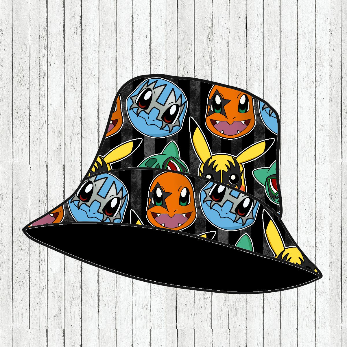 Chapéu de Sol Bebé/Criança Poké-Kiss  - Por Encomenda
