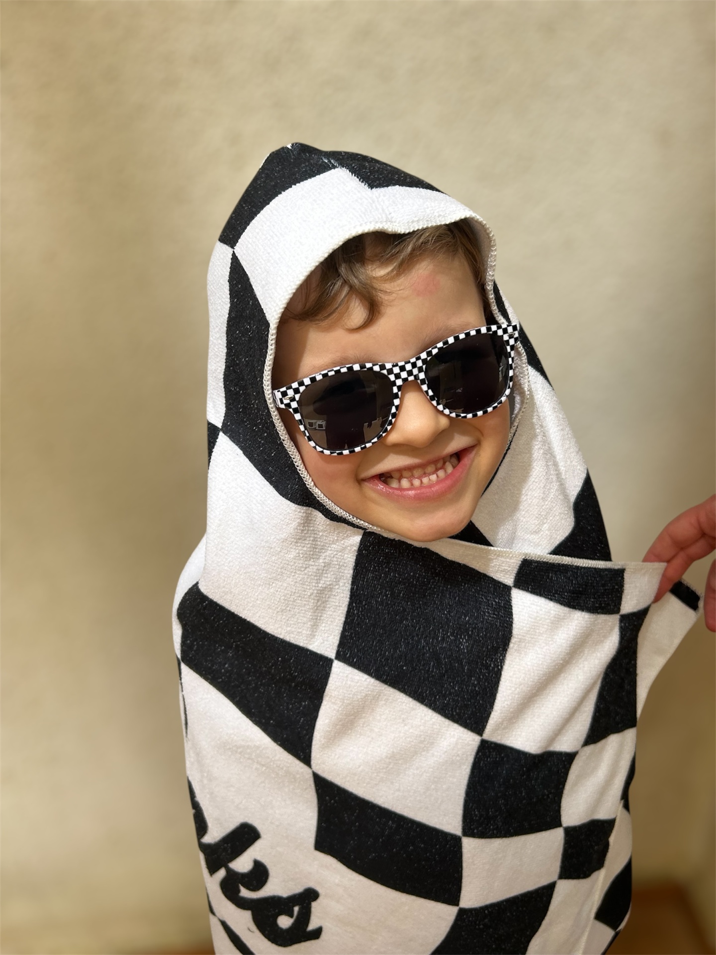 Toalha de Praia Mini Punks - Por Encomenda